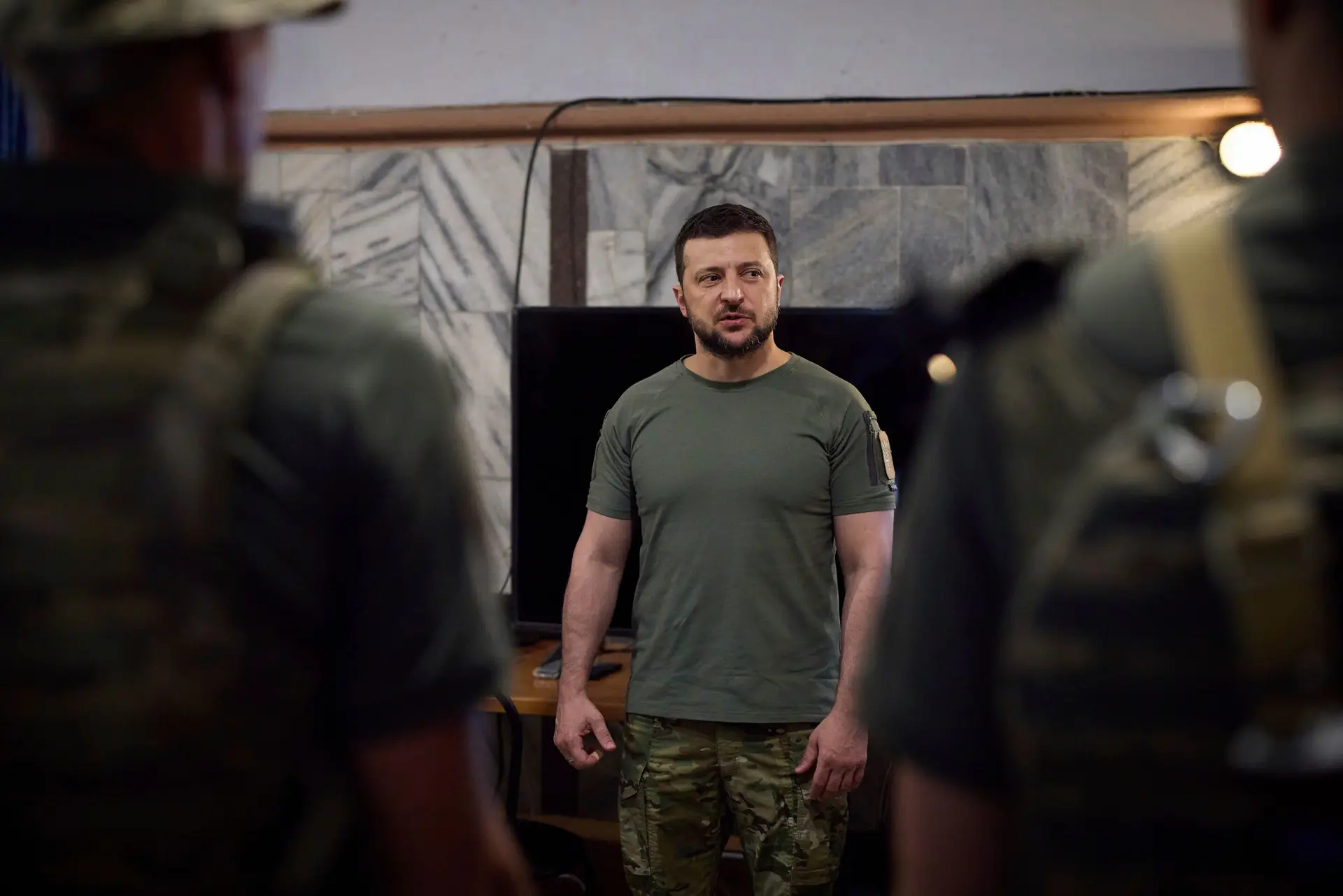 Presidente da Ucrânia Volodymyr Zelenskyy