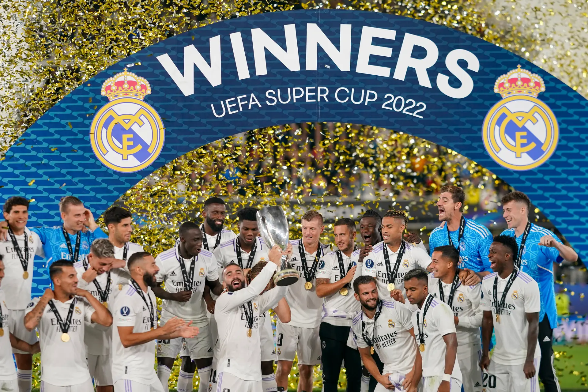 Real Madrid conquista quinta Supertaça Europeia ao vencer o Eintracht Frankfurt