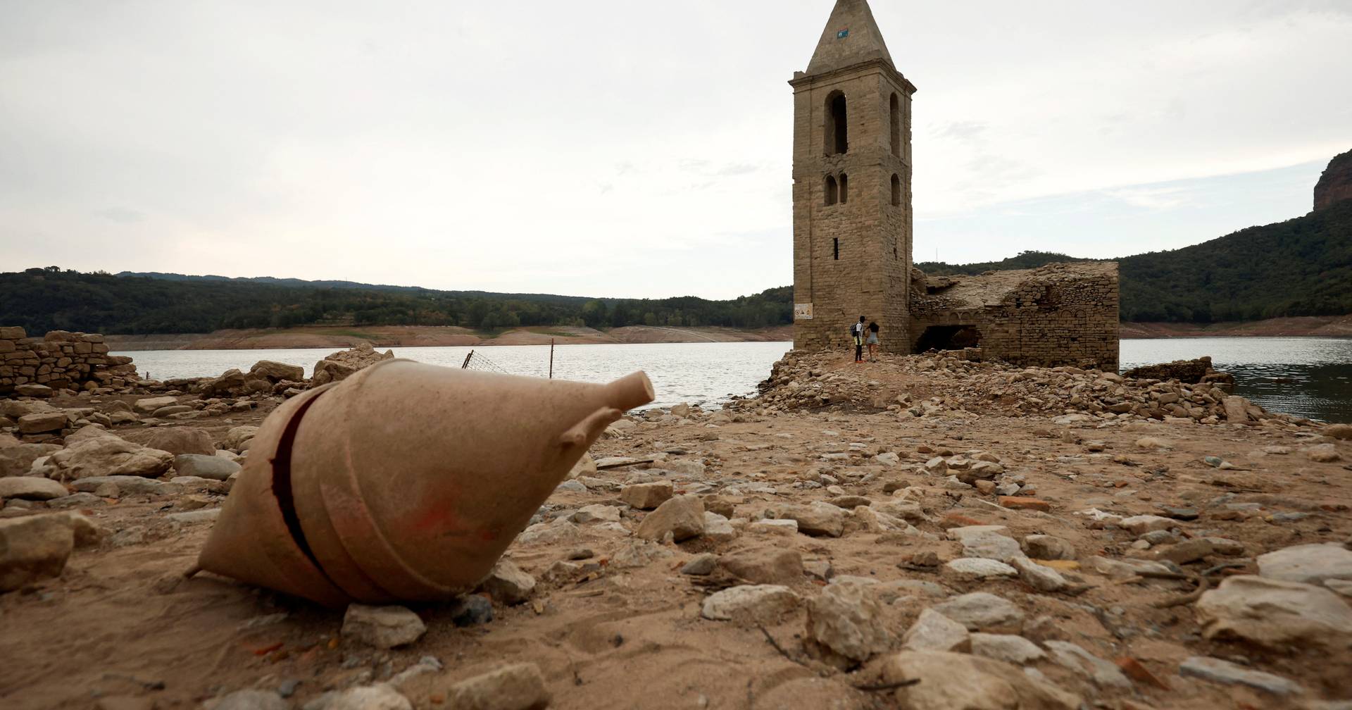 La prolongada sequía deja los embalses de España casi vacíos
