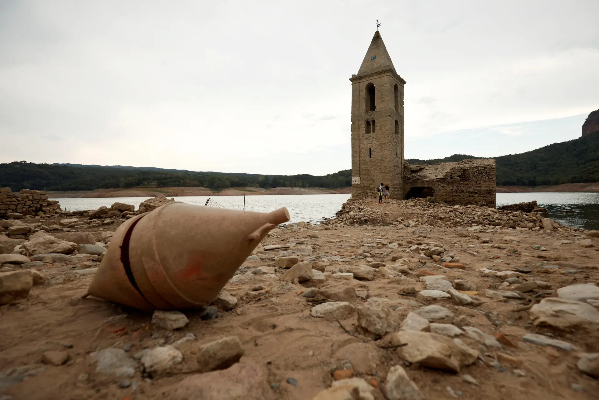 Seca prolongada está a deixar os reservatórios em Espanha quase vazios