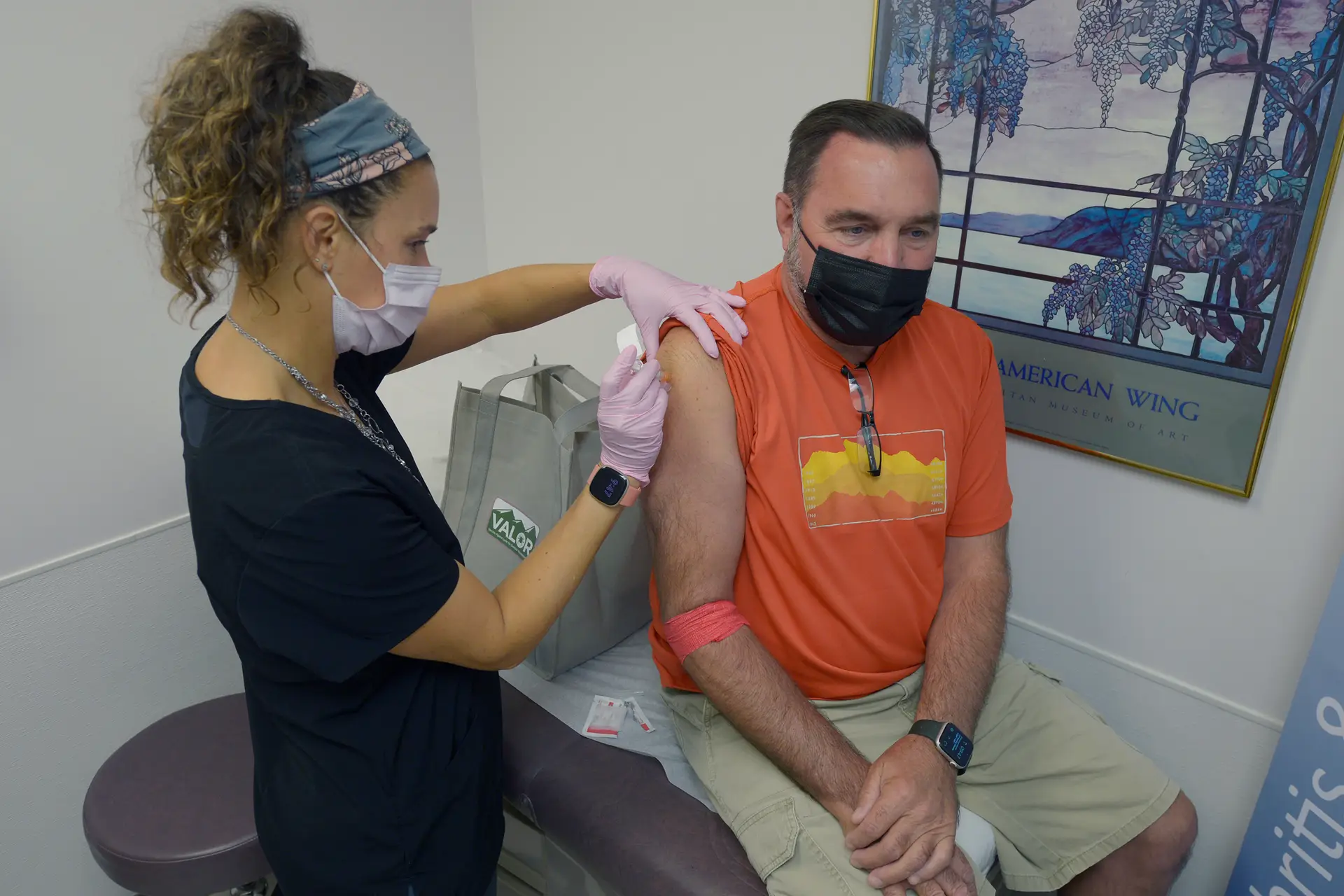 Robert Terwilliger é um dos voluntários que está a participar na última fase de testes da vacina VLA15 contra a doença de Lyme desenvolvida pela Pfyzer e pela Valneva (Gary M. Baranec/ AP)