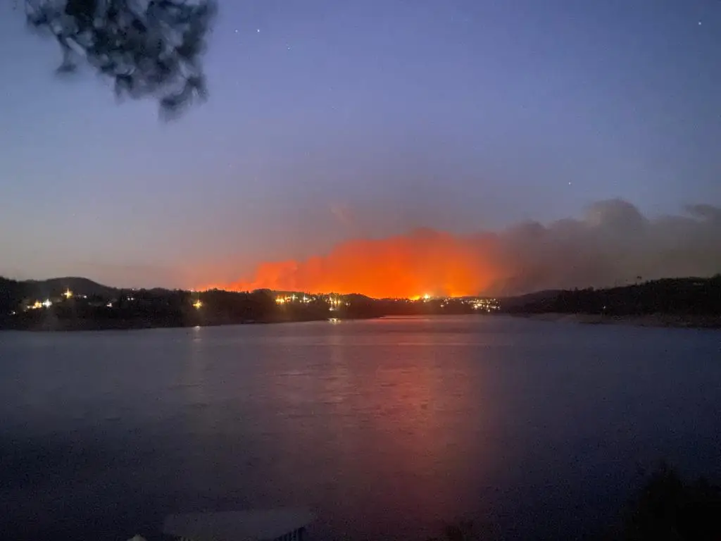 Bombeiros combatem incêndio em Tomar e Abrantes