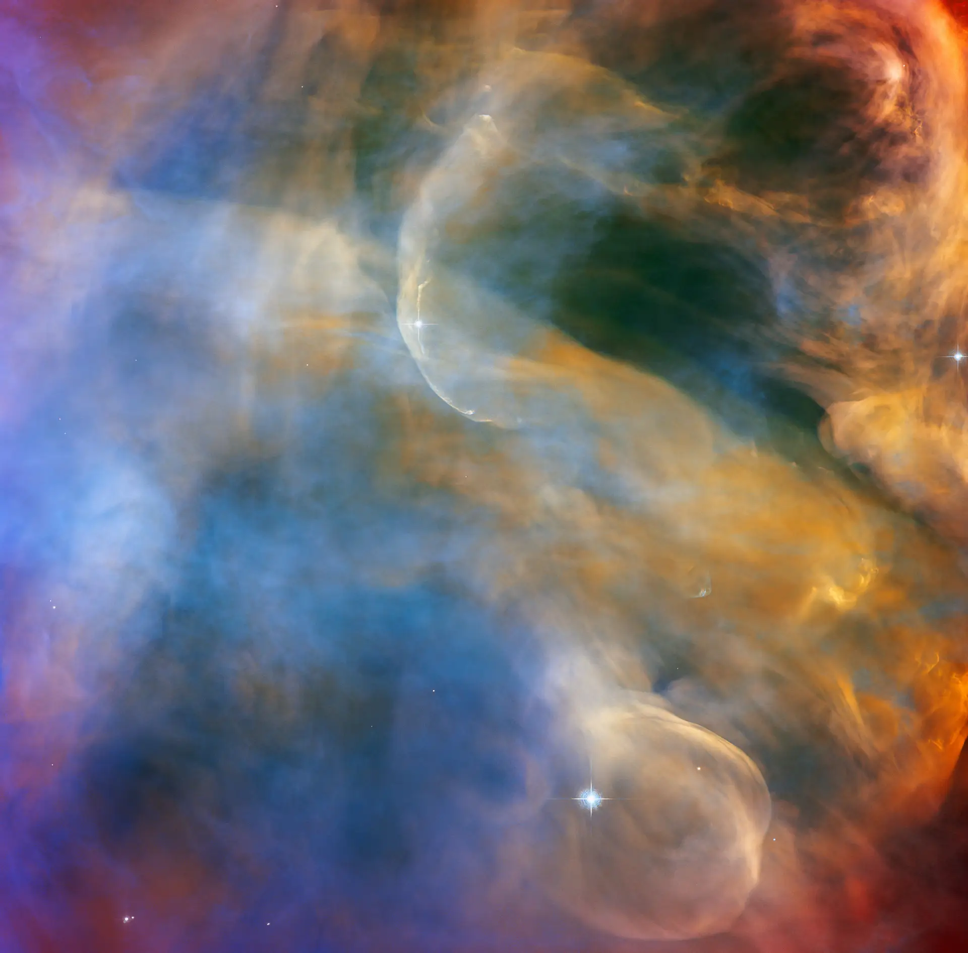 Coloridas nuvens em Oríon e o segredo de Betelgeuse: as melhores imagens da semana a partir do espaço