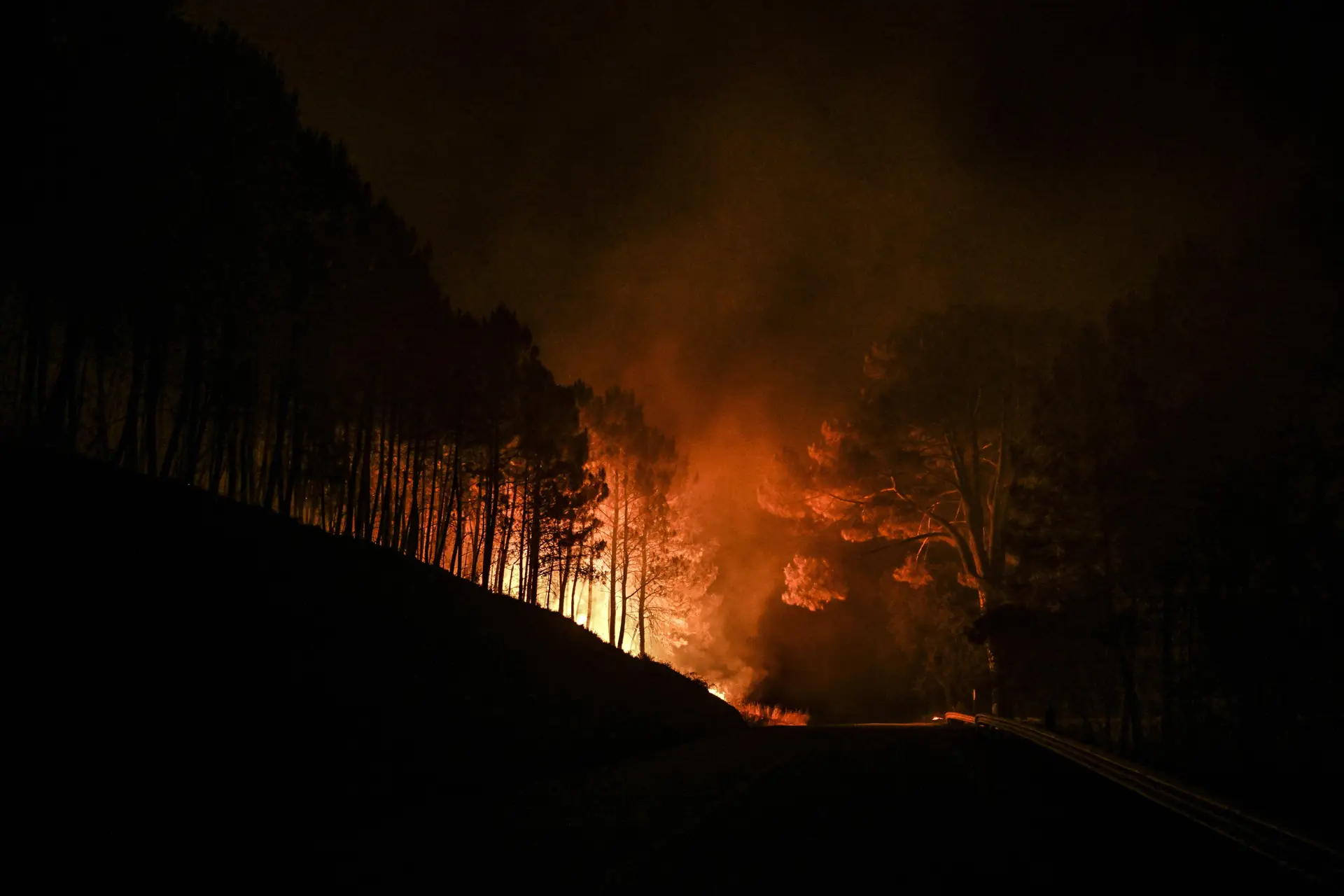 Incêndio na Serra da Estrela é o mais preocupante, aldeias na linha do fogo foram evacuadas