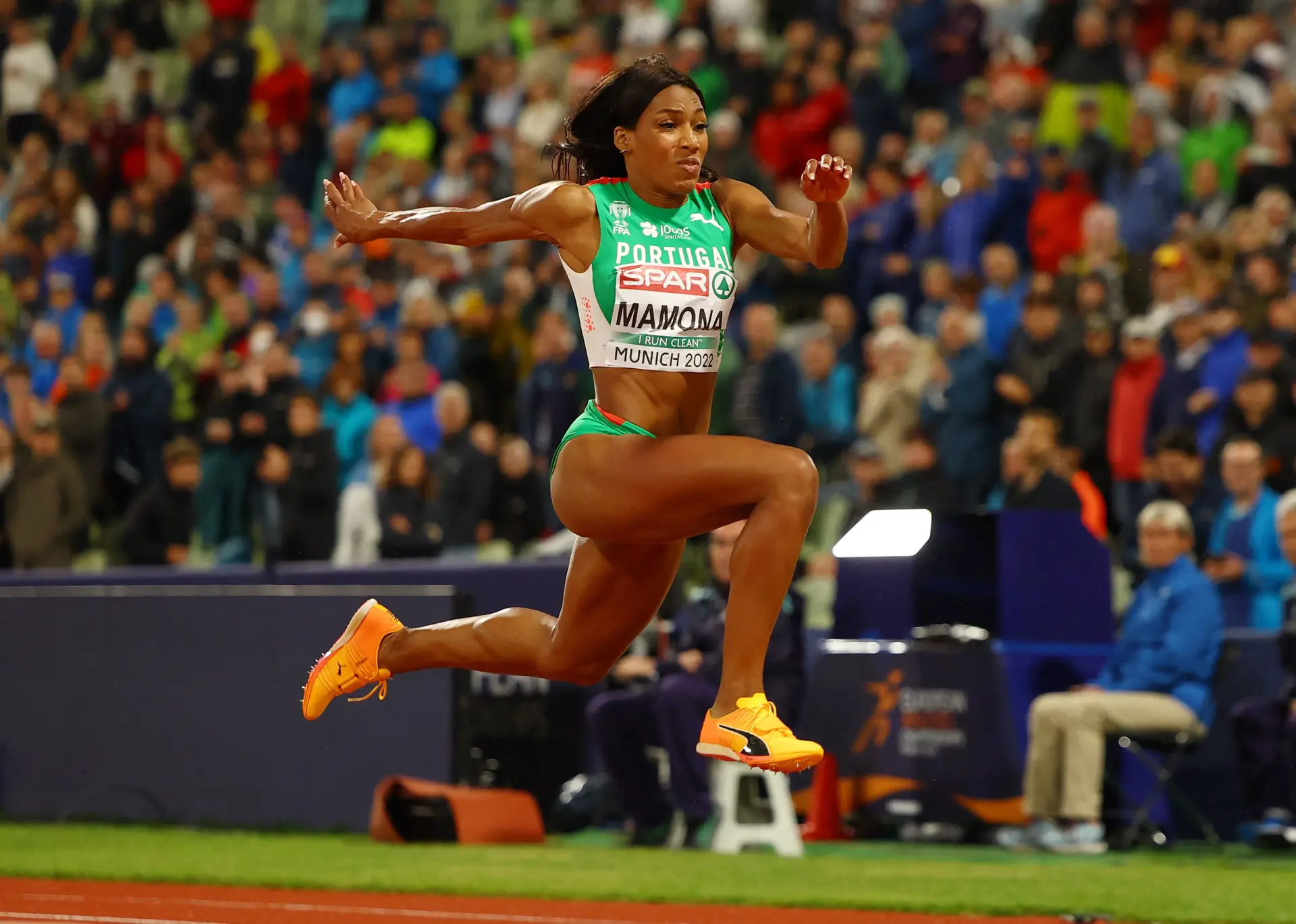 Europeus: Patrícia Mamona quinta classificada no triplo salto