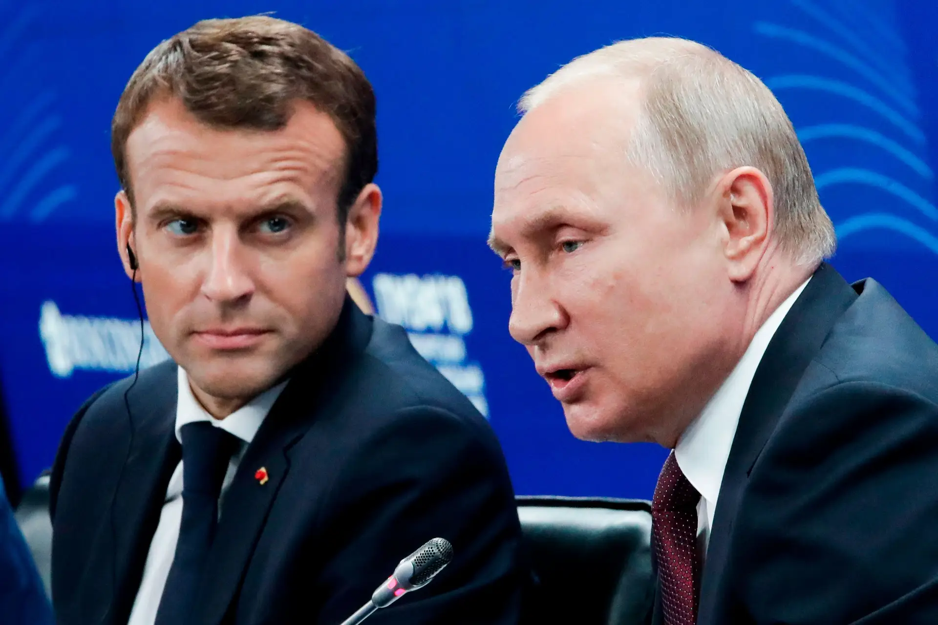 Macron e Putin conversaram ao telefone, Zaporíjia foi um dos temas