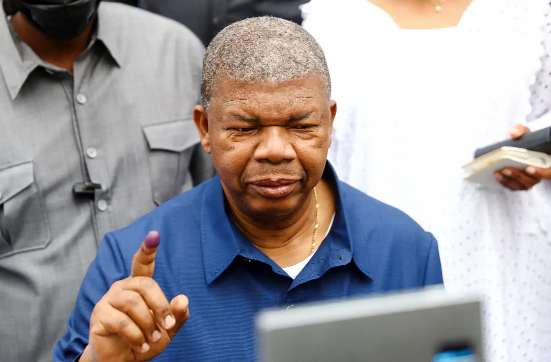 Após votar, João Lourenço diz que "é a democracia que ganha, é Angola que ganha"