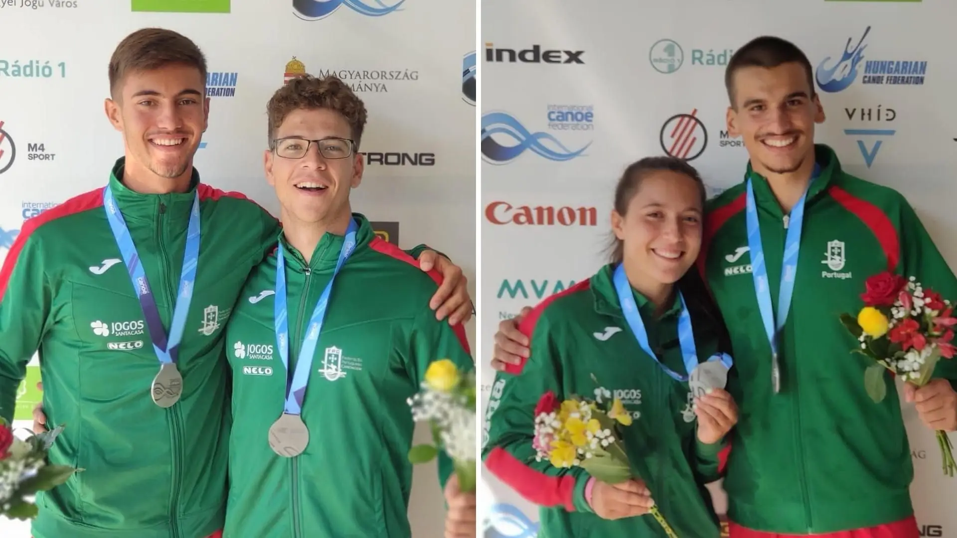 Portugal consegue duas pratas no Mundial sub-23 e juniores de canoagem
