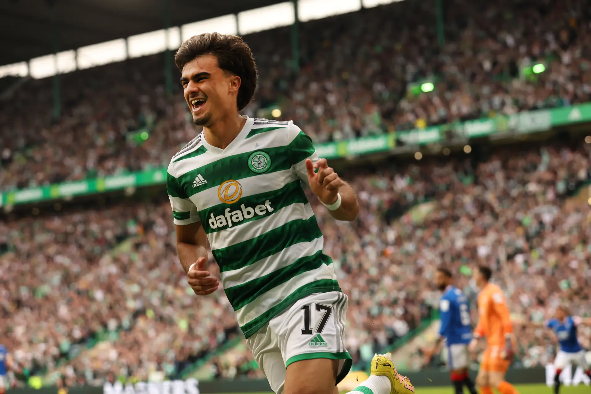 Jota marca na goleada do Celtic sobre o Rangers