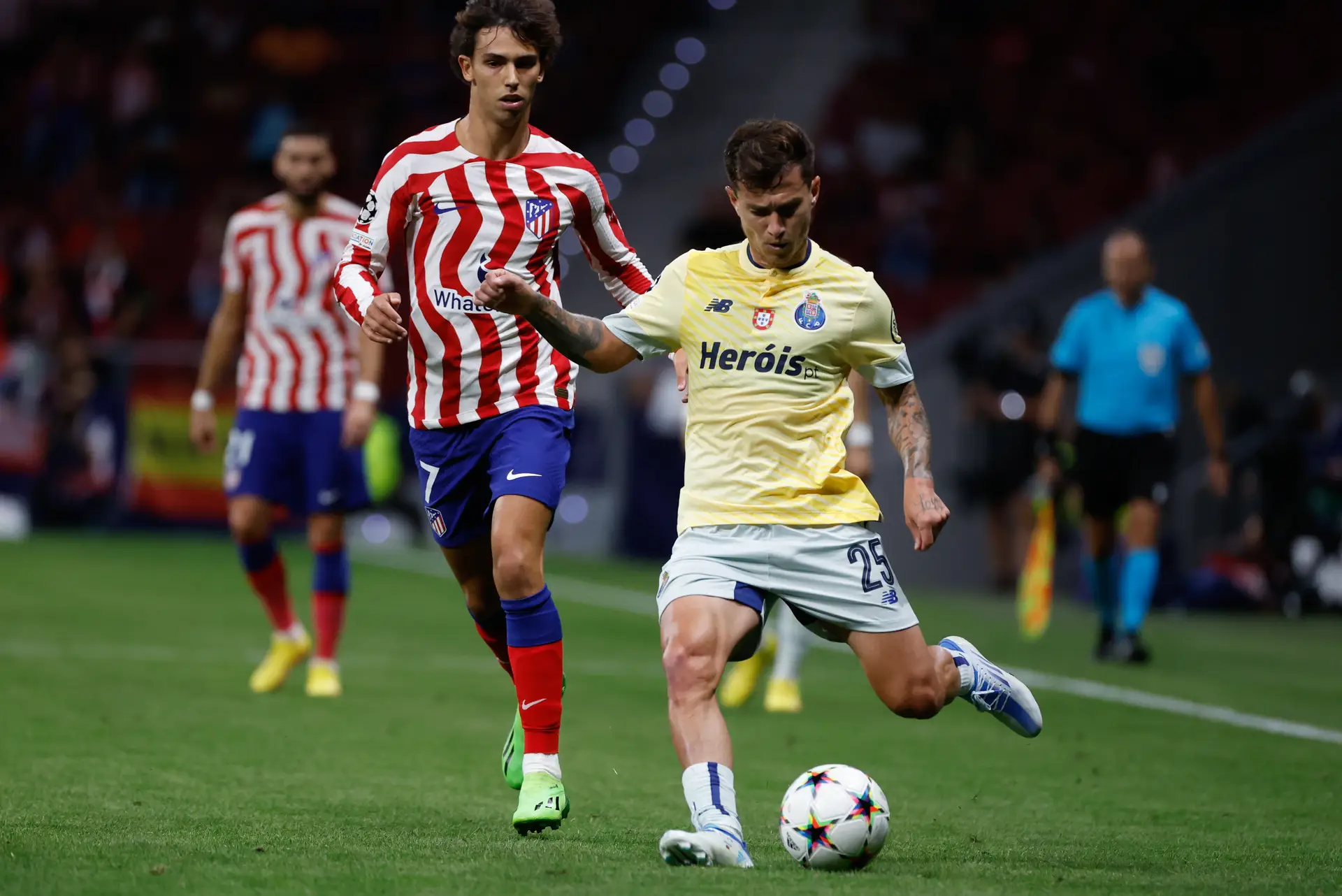 Atlético de Madrid e FC Porto defrontam-se na fase de grupos da Liga dos Campeões