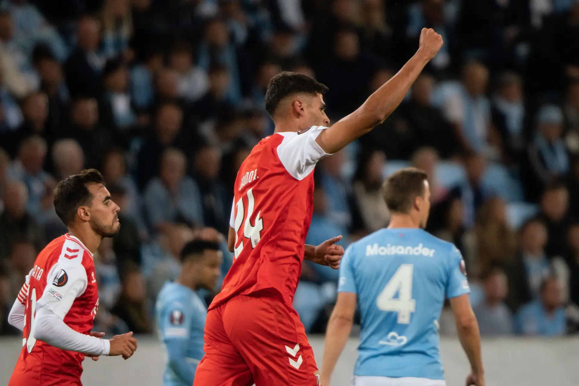 SC Braga estreia-se na Liga Europa com vitória na Suécia