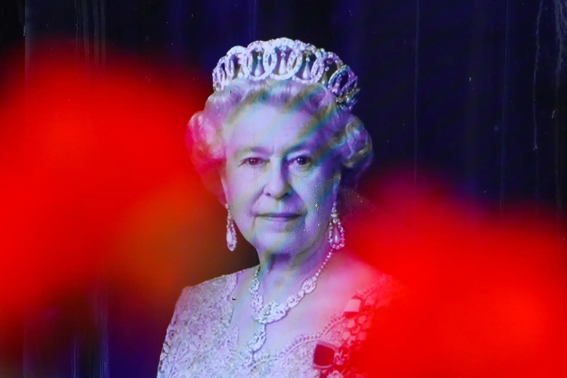A rainha Isabel II.