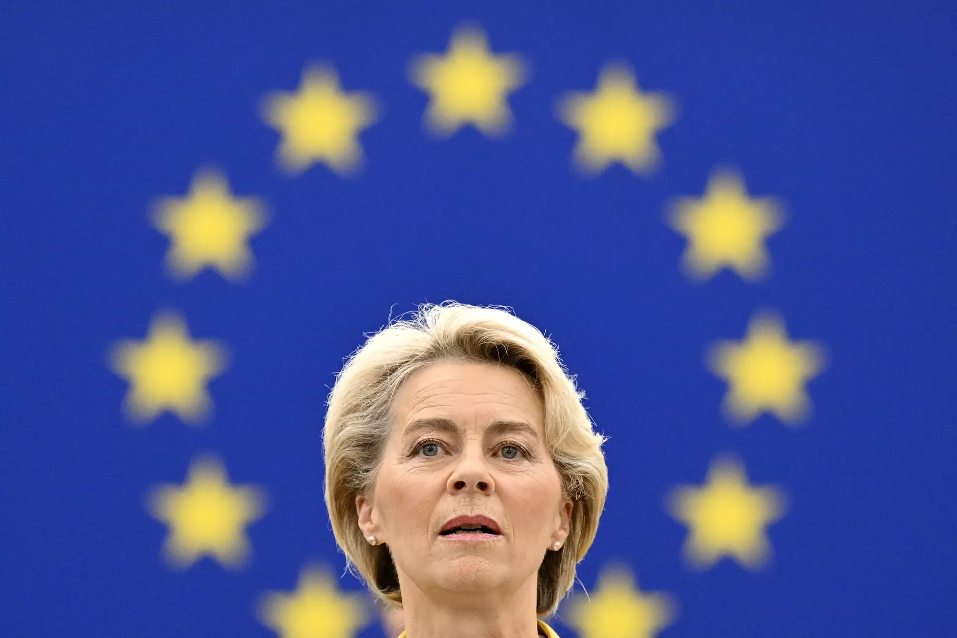 Ursula von der Leyen, presidente da Comissão Europeia.