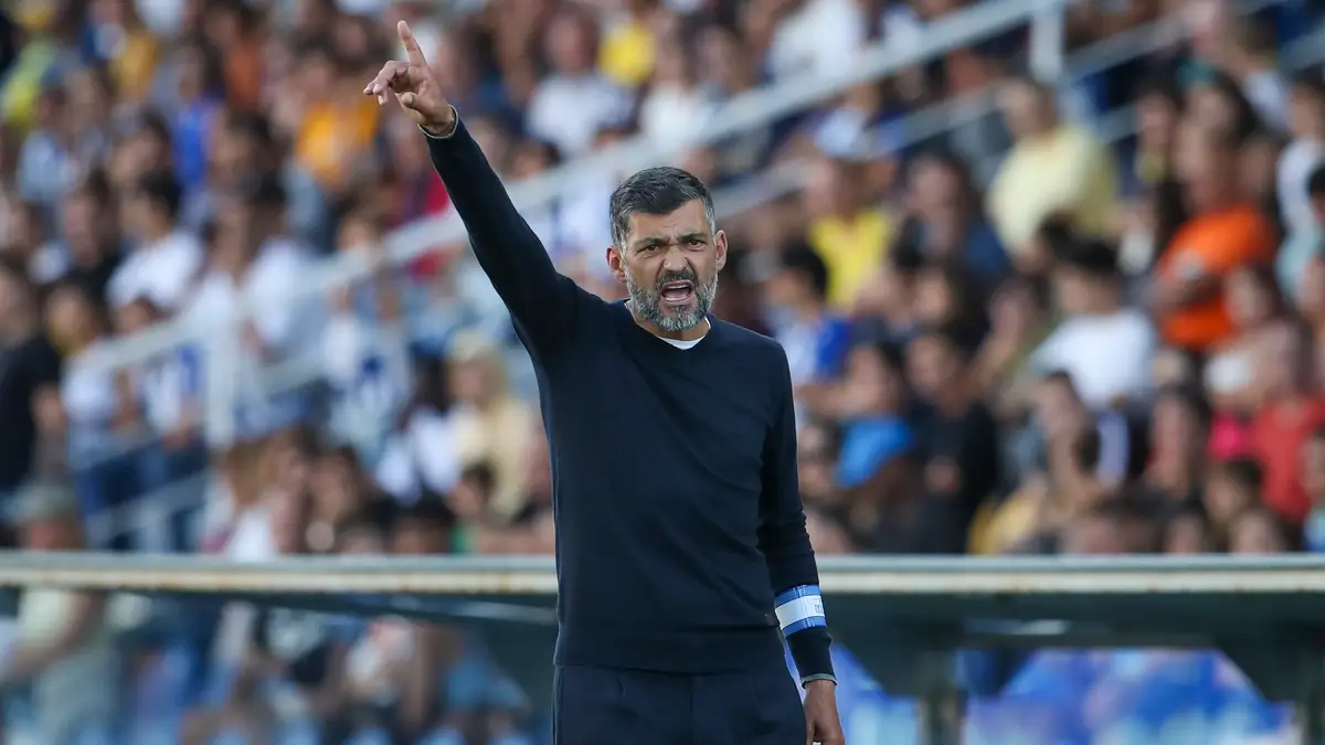 O treinador do FC Porto, Sérgio Conceição