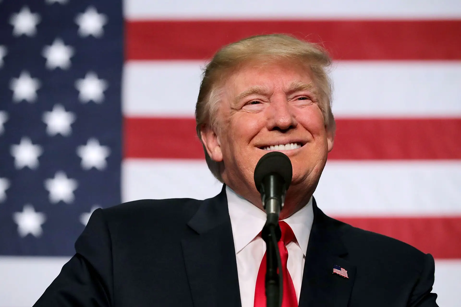 Antigo Presidente dos EUA, Donald Trump.