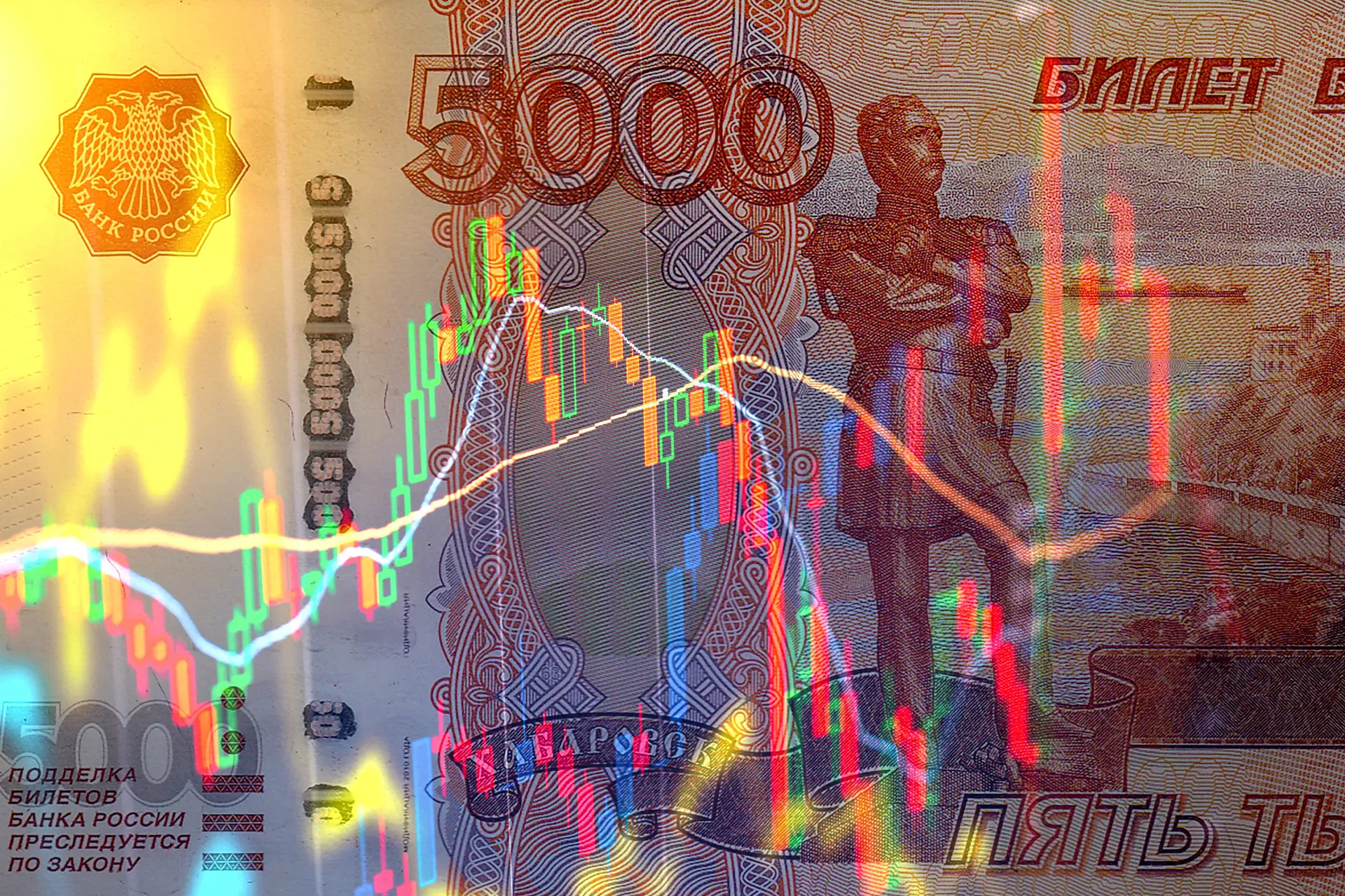 Rublo cai depois do discurso de Putin
