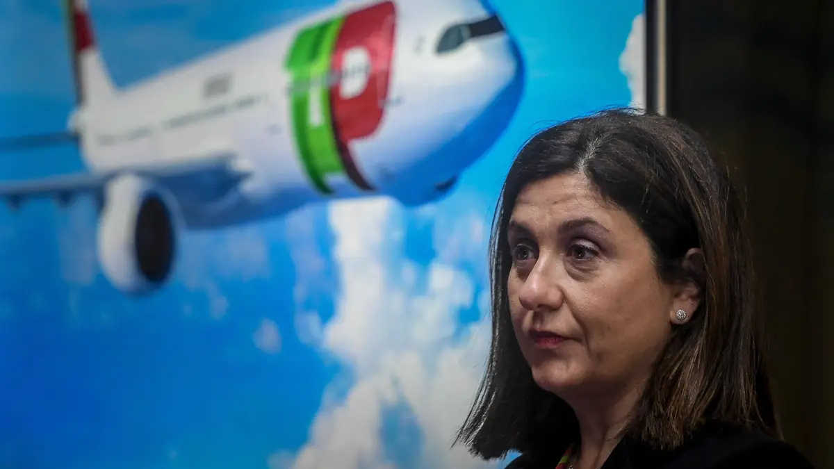 CEO da TAP Christine Ourmieres-Widener.