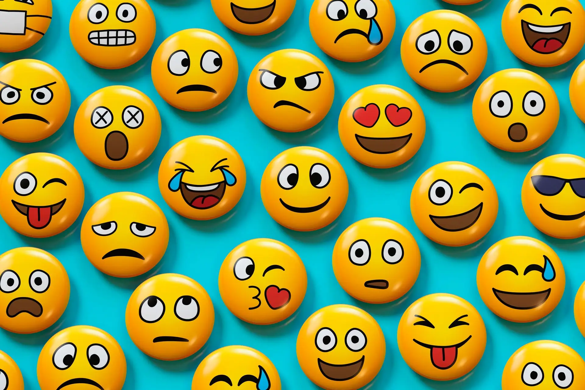 Primeiro emoji completa este mês 40 anos. Sabe qual foi? :-)