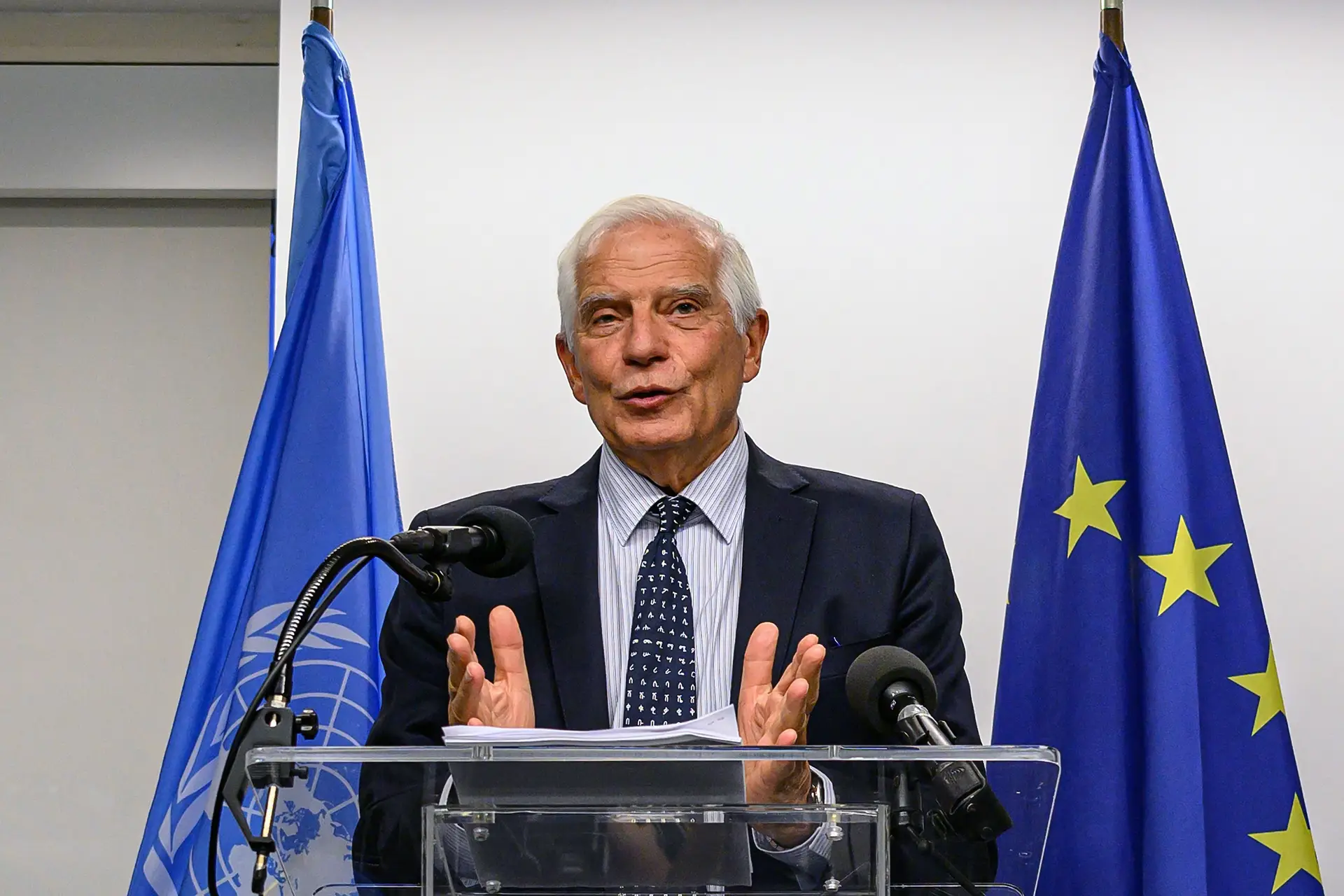 Josep Borrell, chefe da diplomacia europeia.
