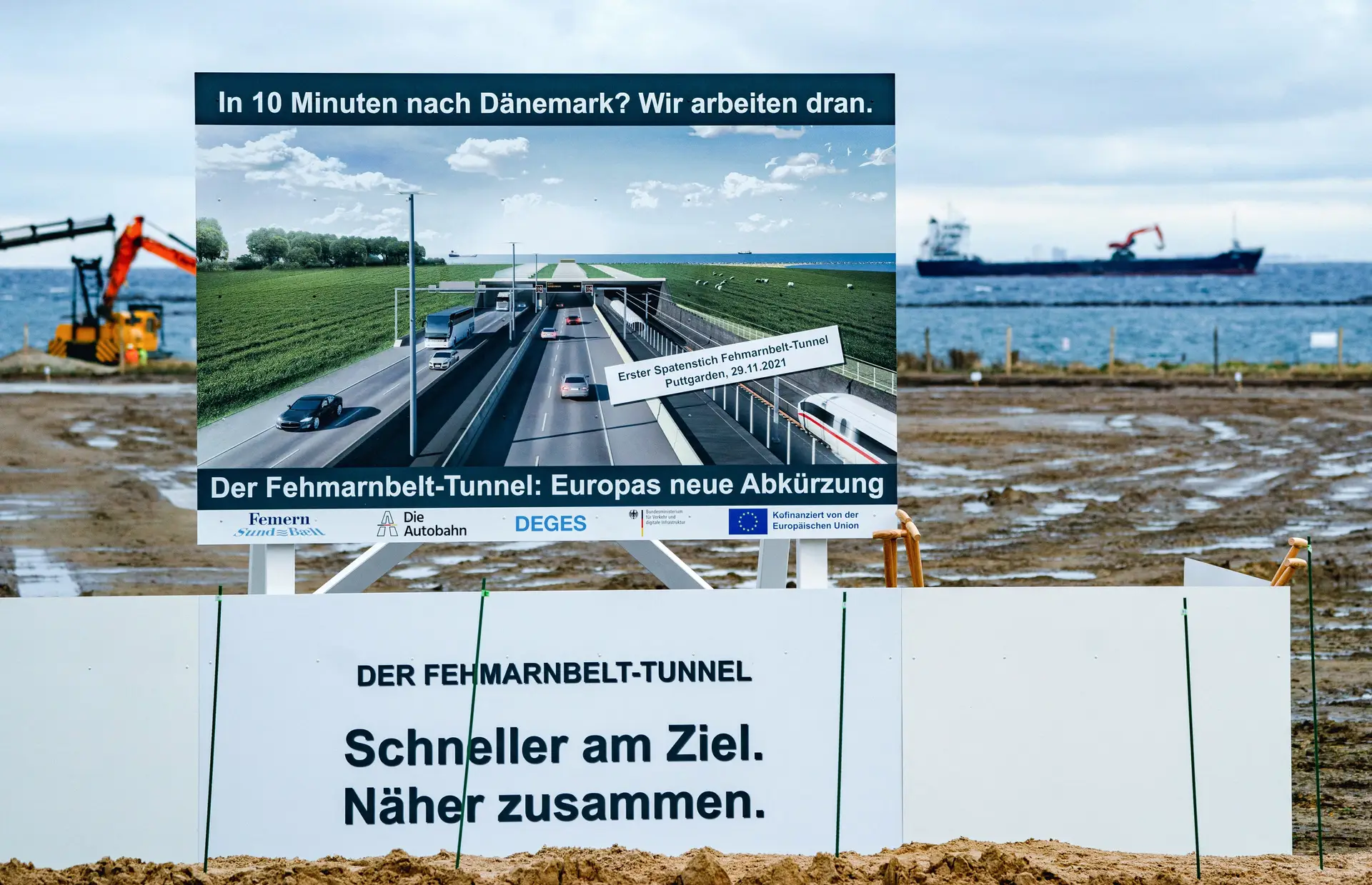 Túnel submerso vai ligar Dinamarca à Alemanha
