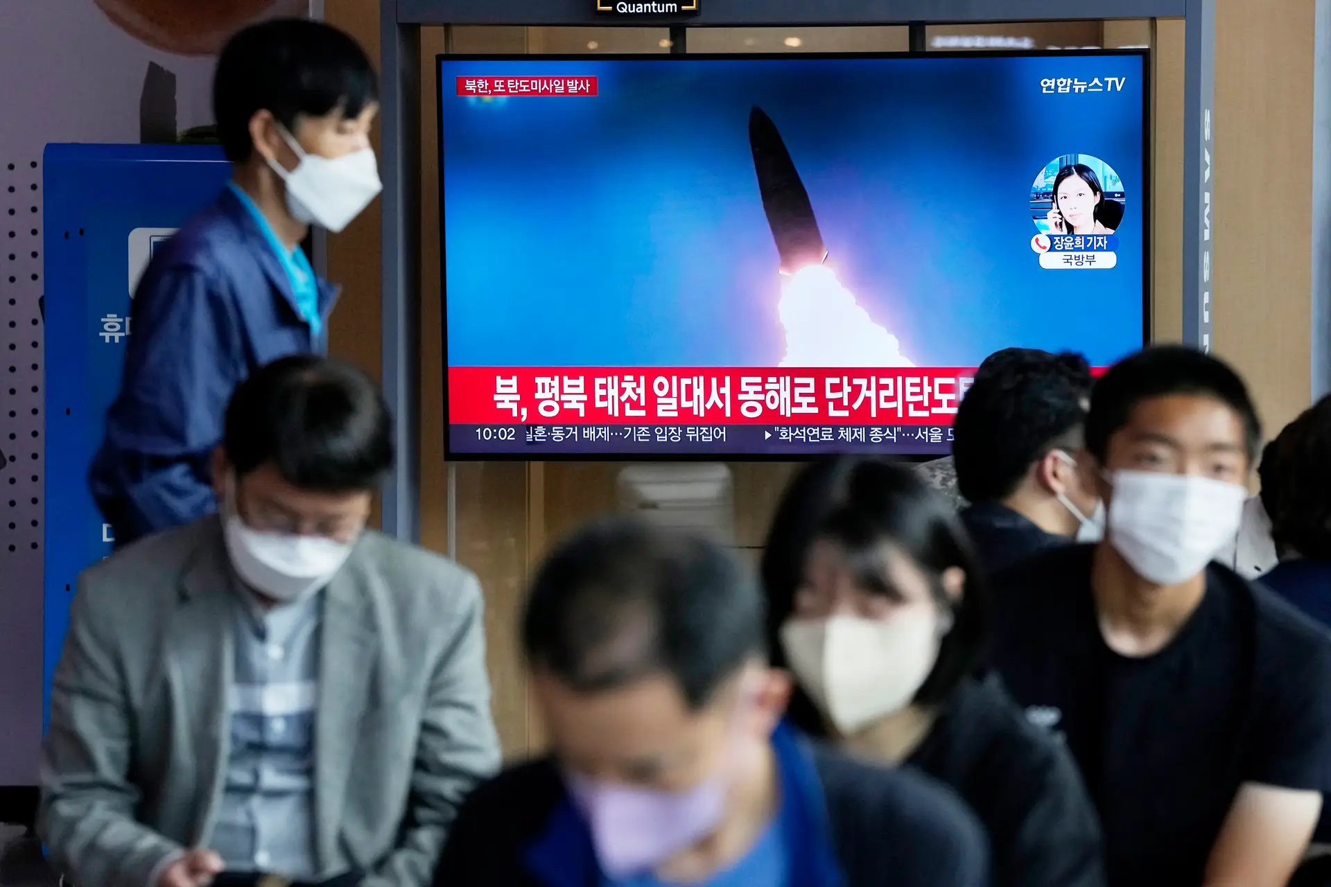Coreia do Sul diz que Coreia do Norte testou míssil em direção ao mar