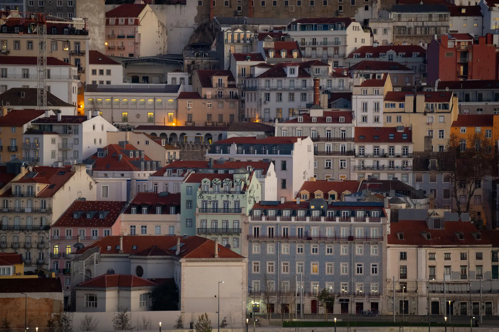 Prédios em Lisboa.