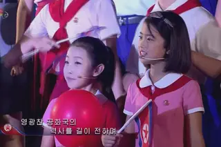 Reveladas imagens da filha de Kim Jong Un? Coreia do Sul investiga