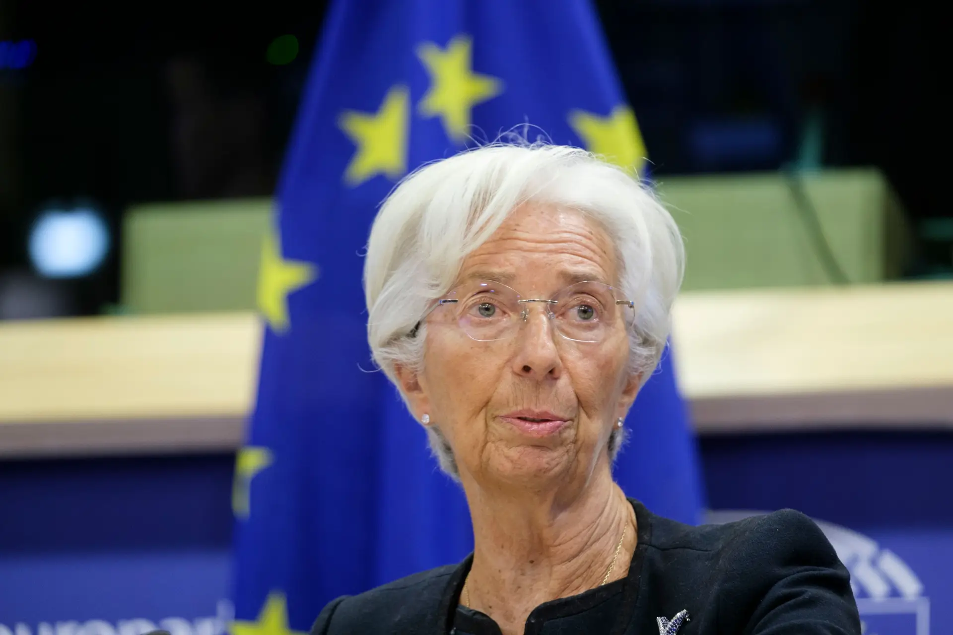 Presidente do Banco Central Europeu, Christine Lagarde.
