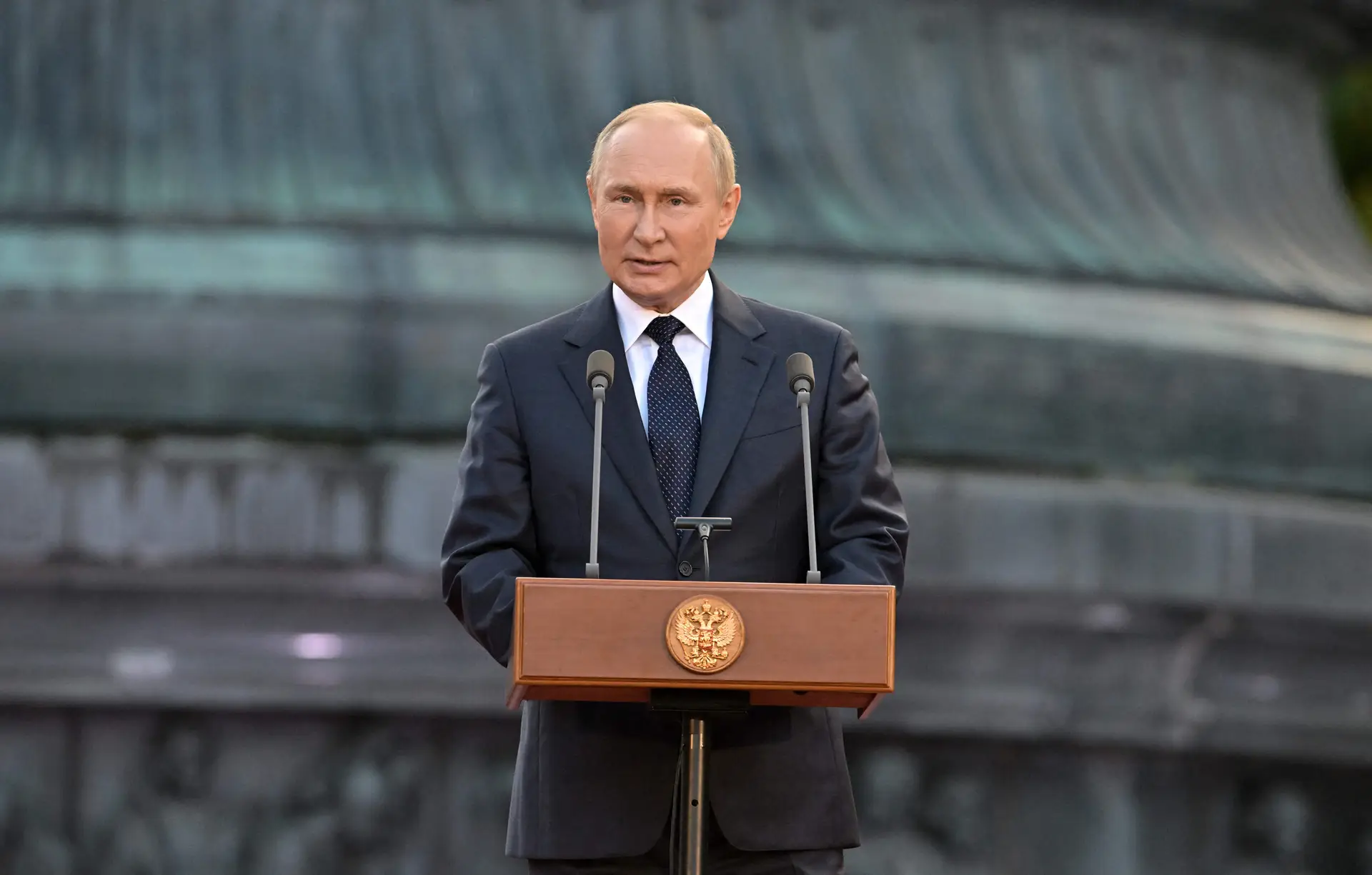 Presidente russo, Vladimir Putin.