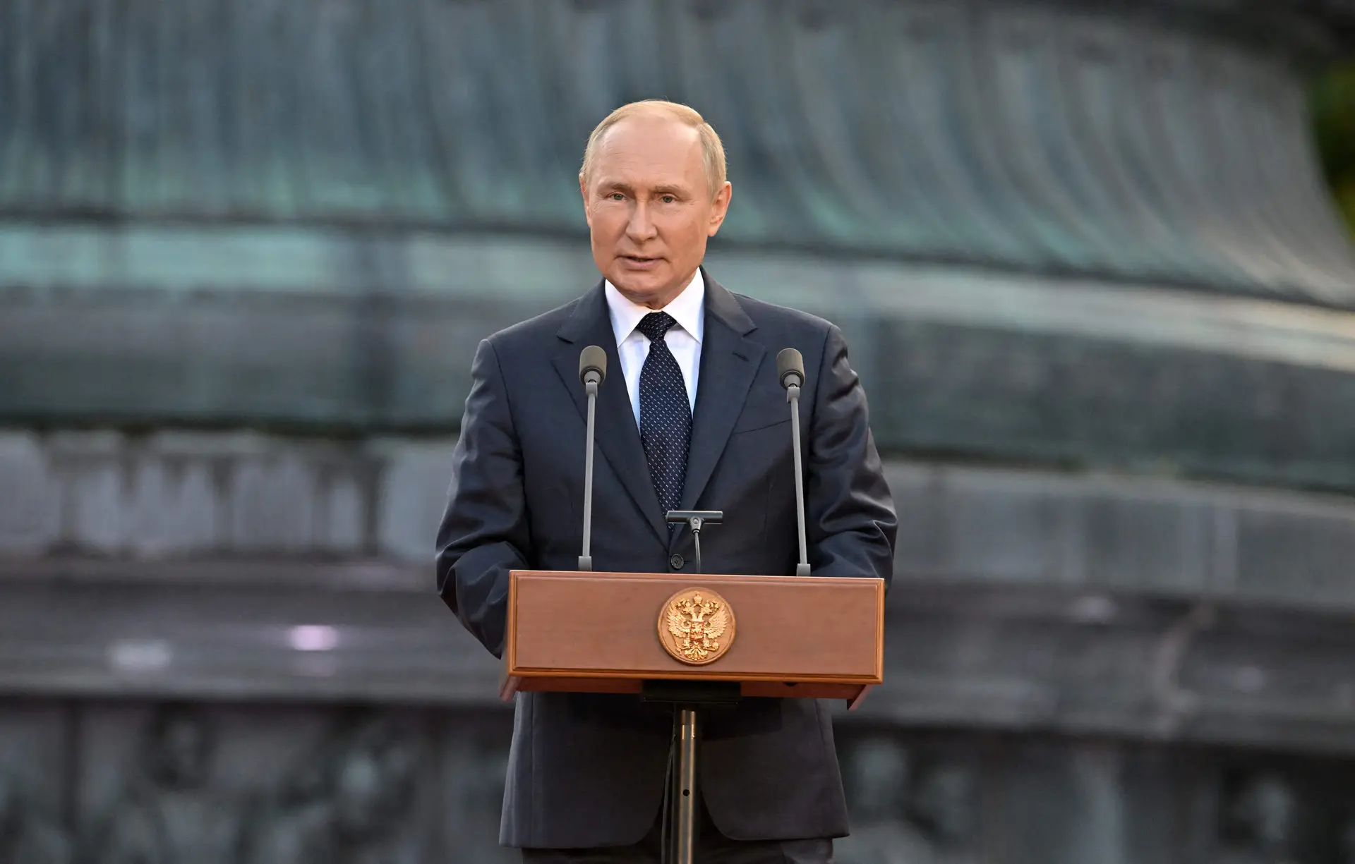 Presidente russo, Vladimir Putin.