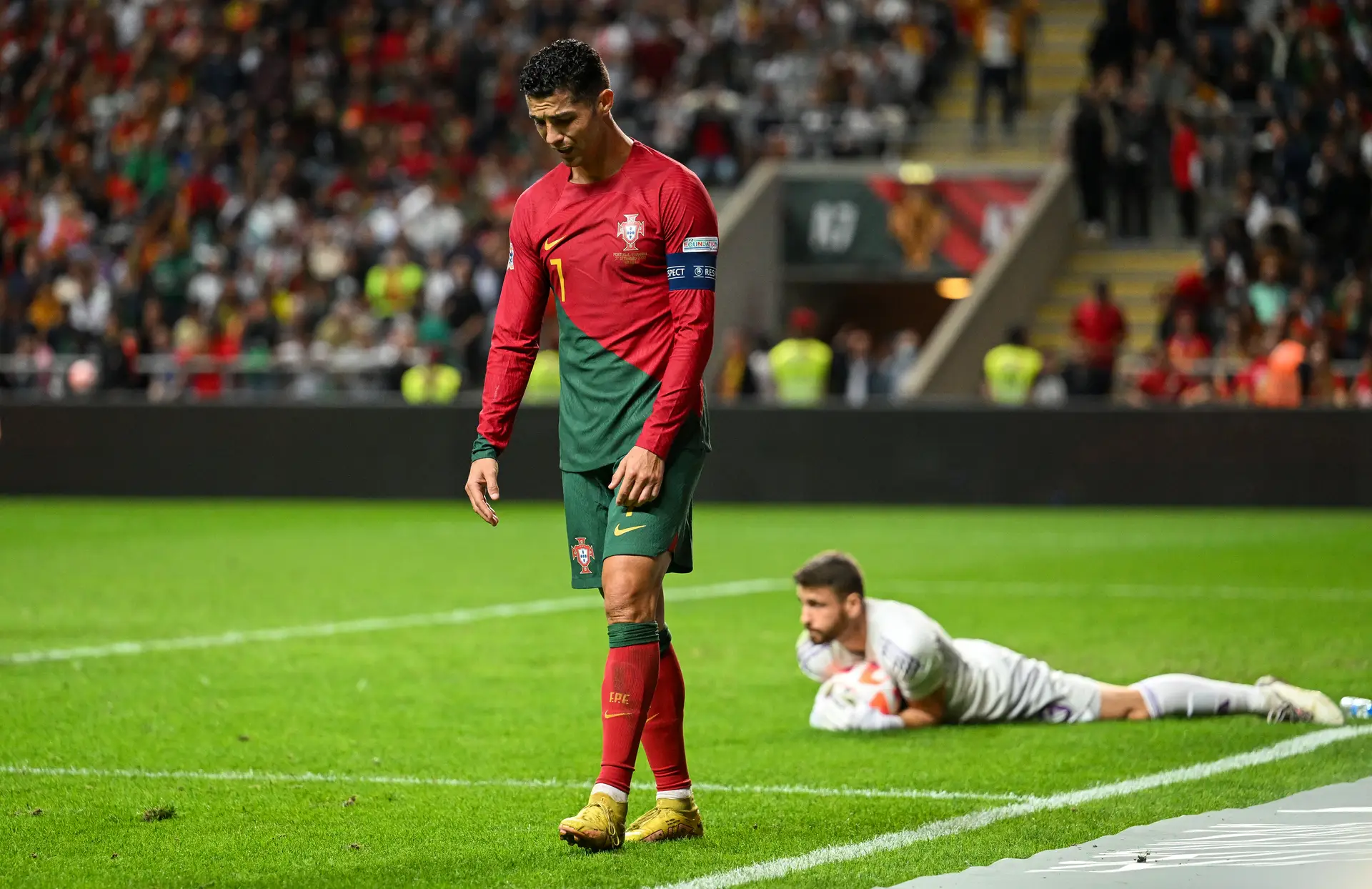 As imagens da desilusão após o adeus de Portugal à Liga das Nações