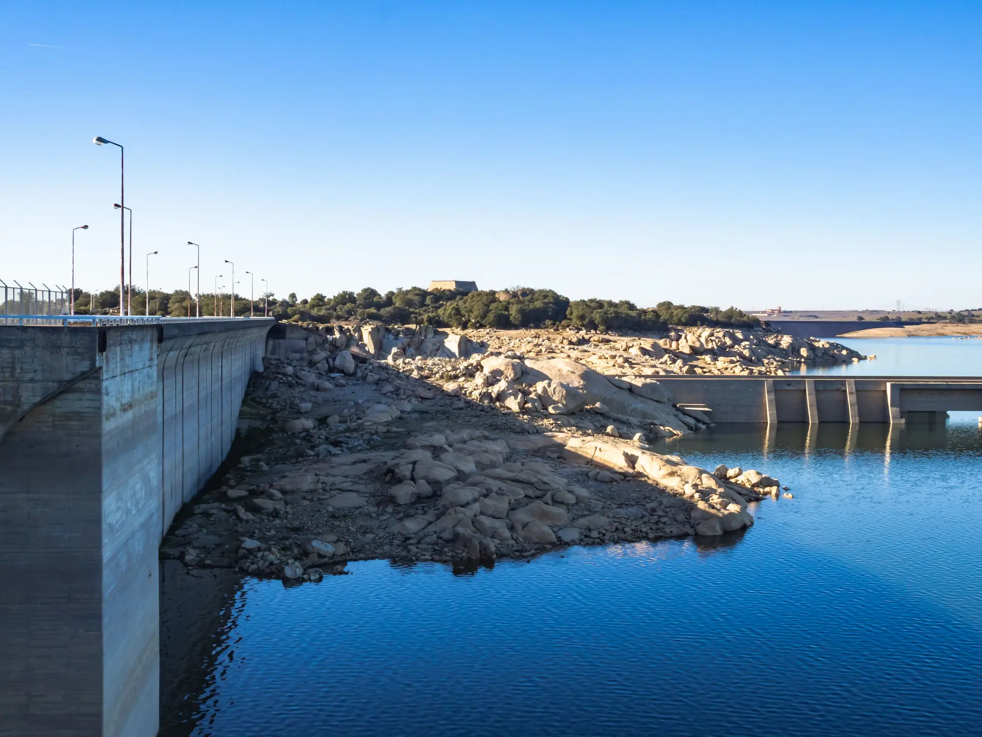 Barragem de Almendra, Espanha.