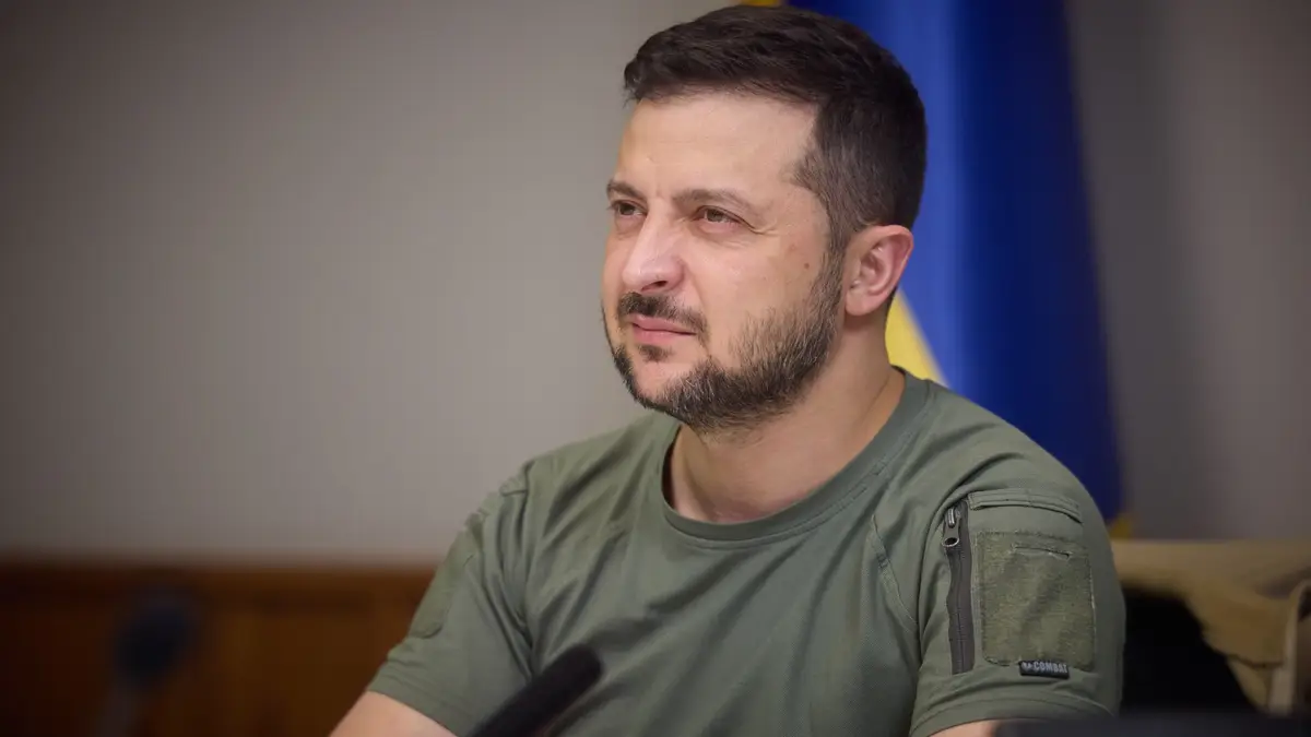 Presidente da Ucrânia, Volodymyr Zelensky