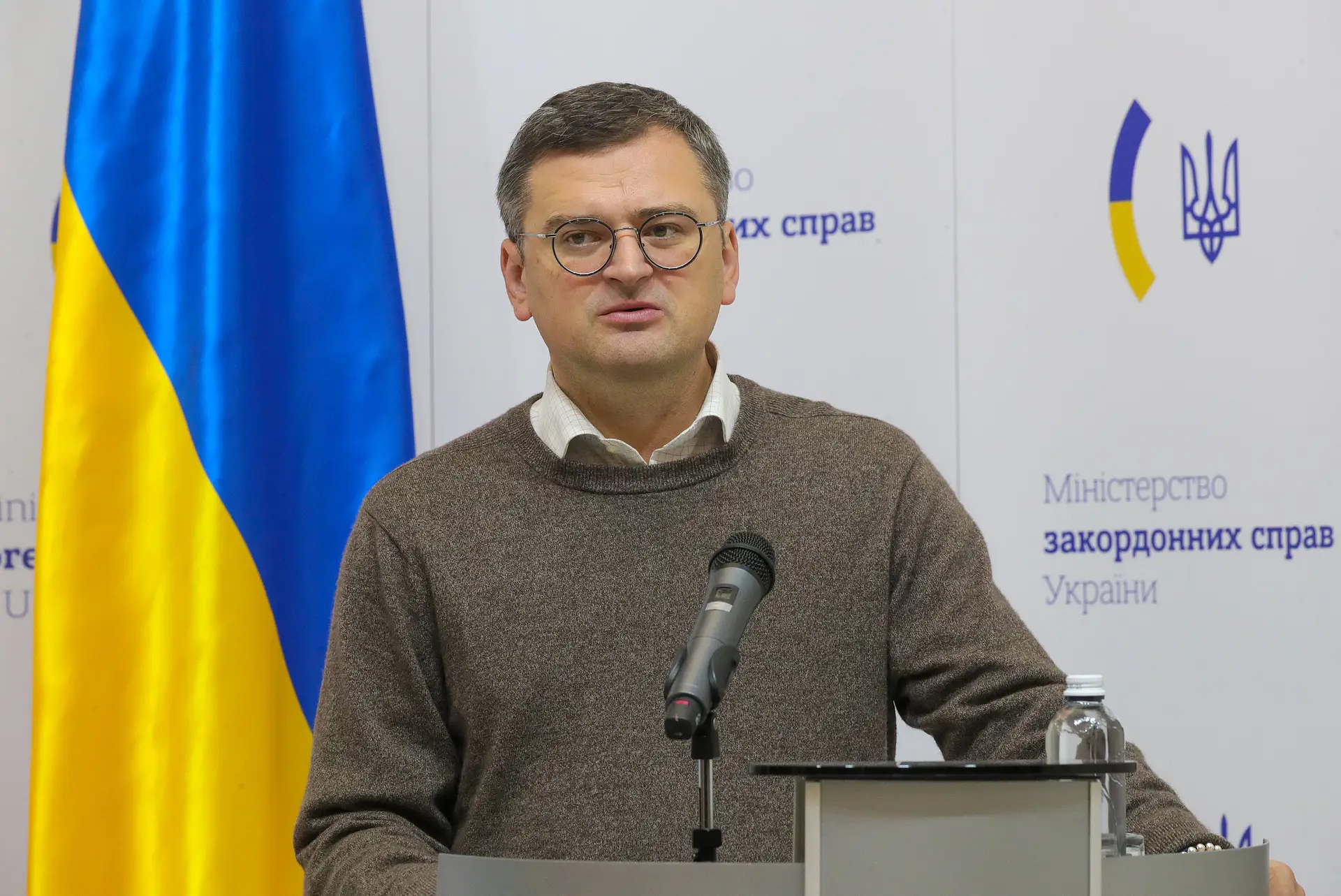 Dmytro Kuleba, ministro dos Negócios Estrangeiros da Ucrânia
