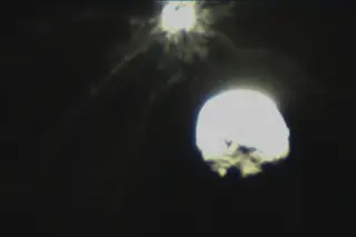 As primeiras imagens do momento da colisão da sonda da NASA com um asteroide