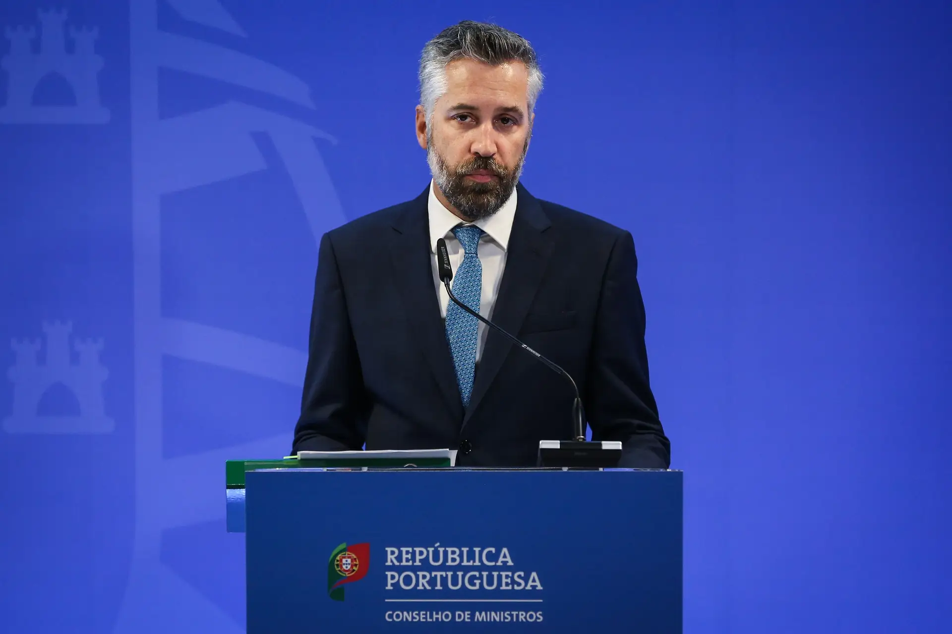Ministro das Infraestruturas e Habitação, Pedro Nuno Santos.