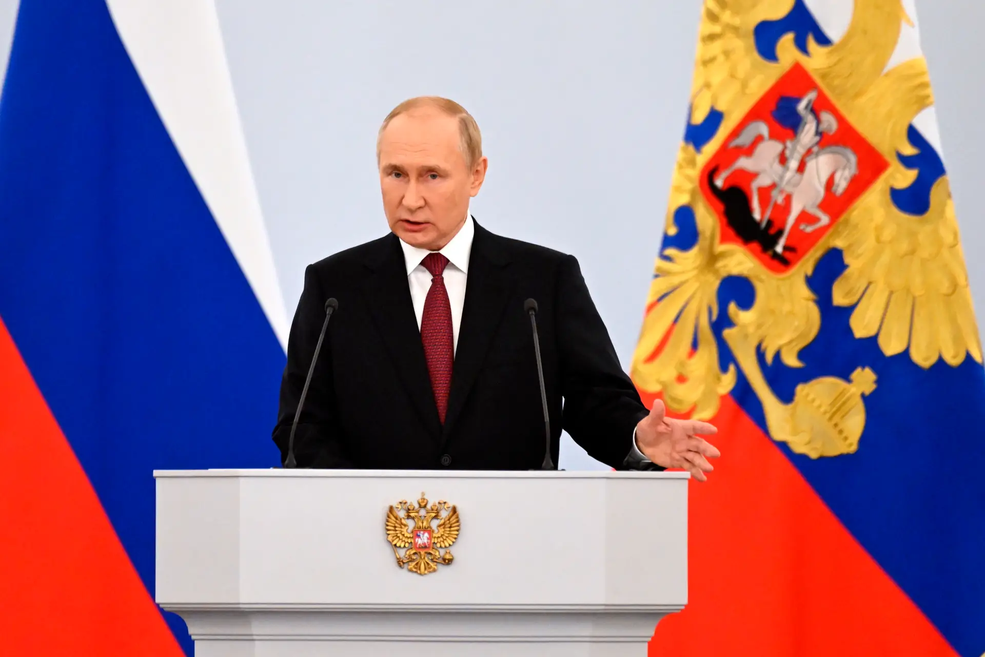 "As pessoas fizeram uma escolha clara", diz Putin sobre anexação de quatro regiões
