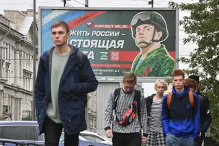 Jovens russos partem braços e pernas para não irem à guerra