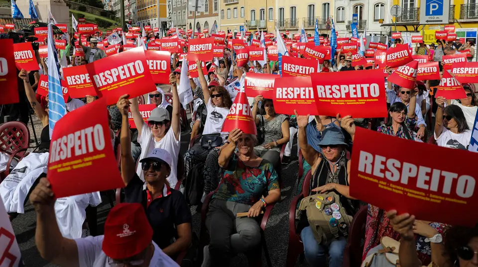 Plenário Nacional de Professores e Educadores junto à Assembleia da República, Lisboa.