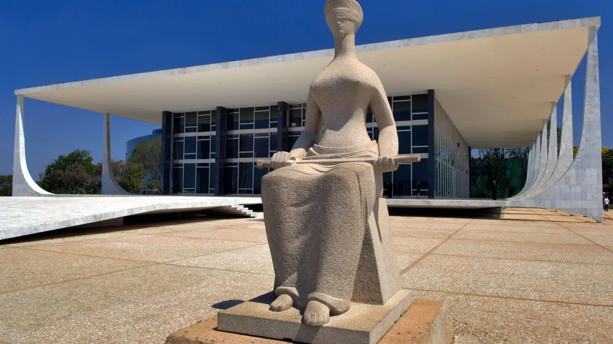 Supremo Tribunal Federal, em Brasília, no Brasil