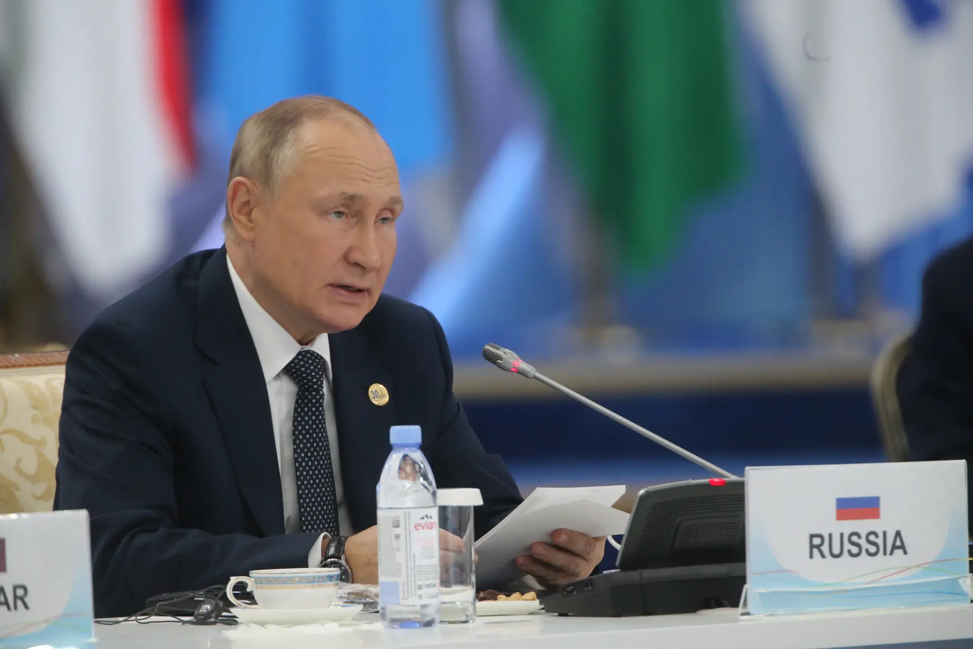 Putin fala em construção de centro de distribuição de gás russo na Turquia