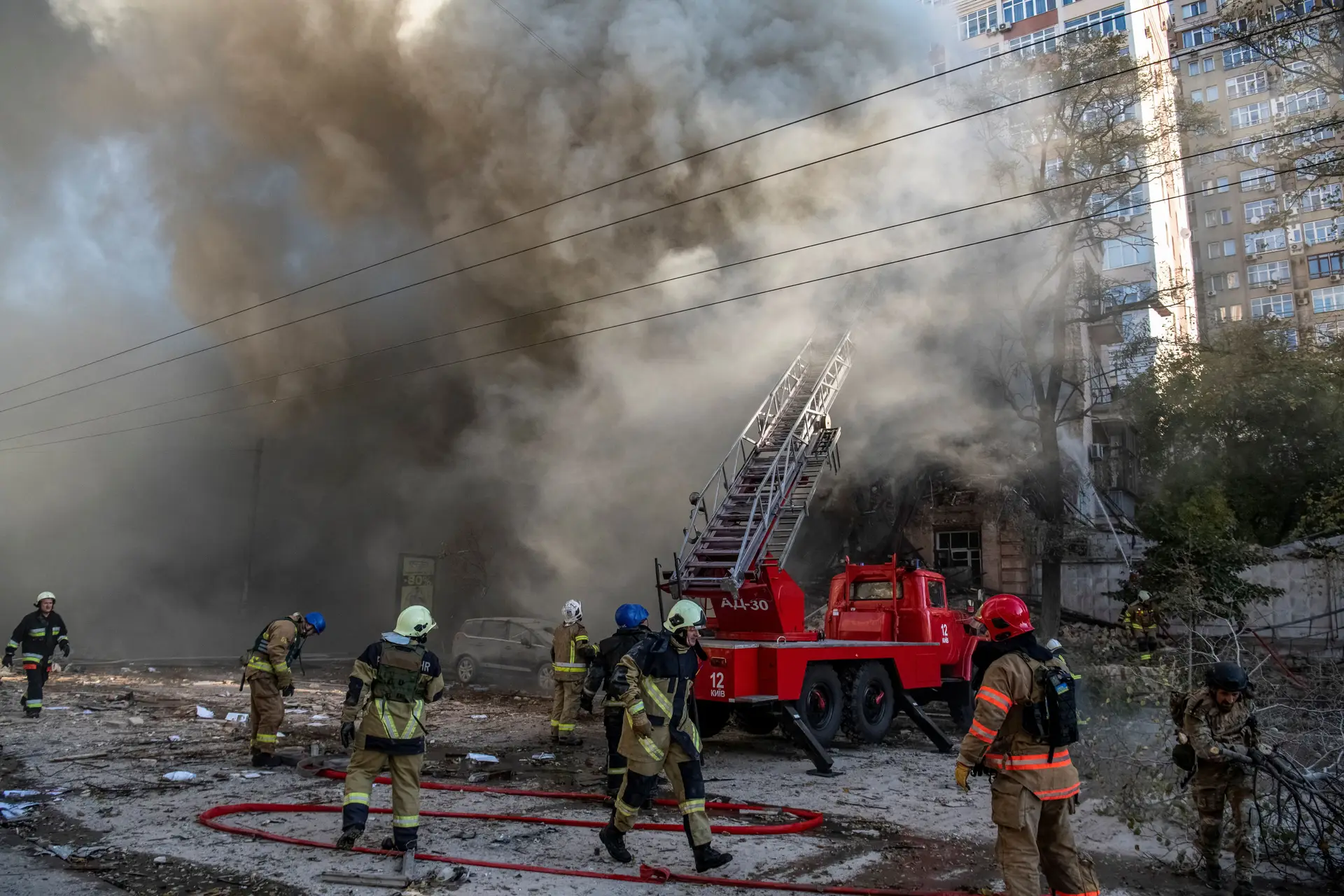 Ataque contra Kiev: número de mortos aumenta para três