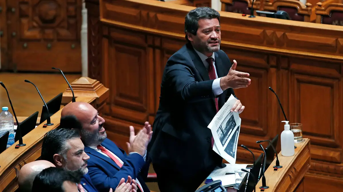 O líder do Chega, André Ventura.