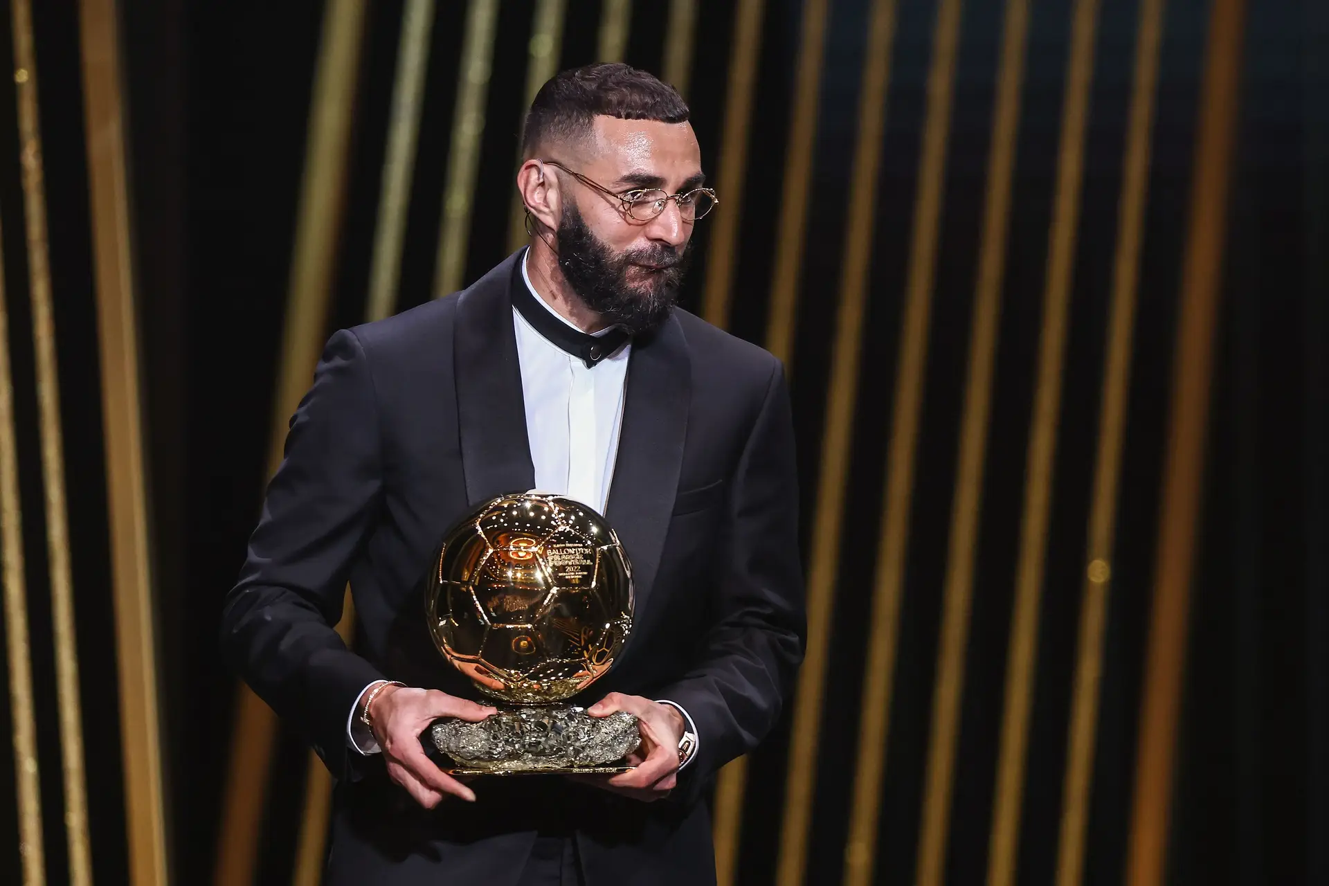 Benzema é o vencedor da Bola de Ouro