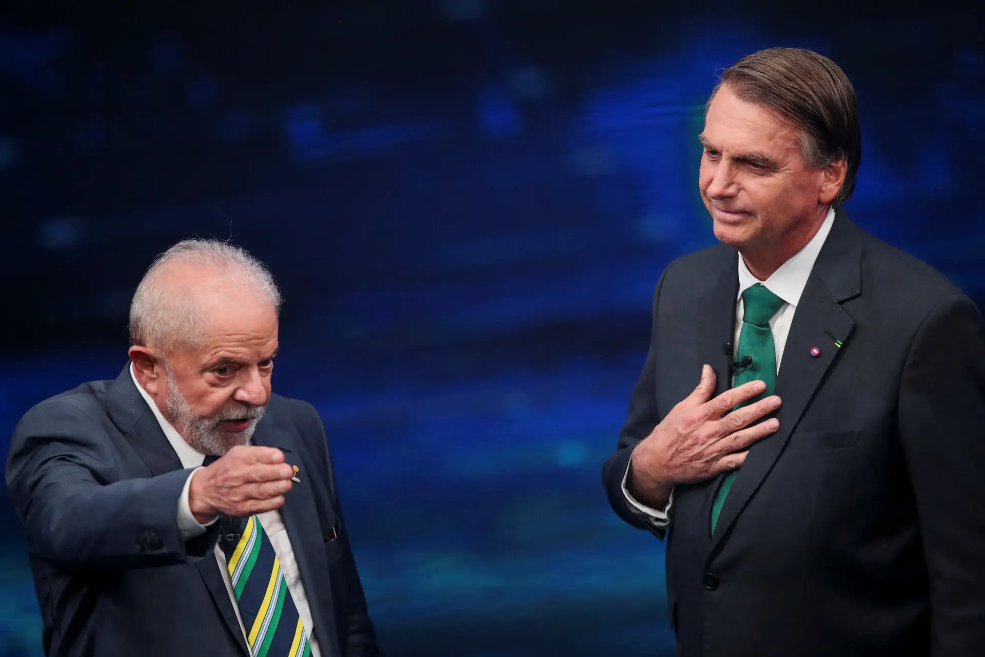 "Vergonha nacional" e "pequeno ditador": os momentos marcantes do debate entre Lula e Bolsonaro