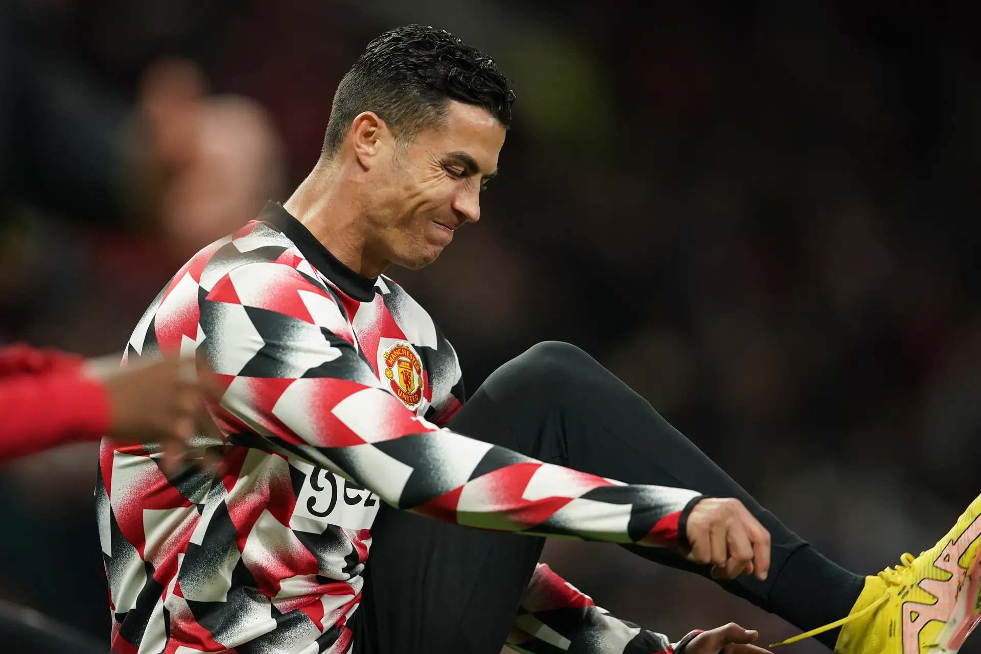 Cristiano Ronaldo é carta fora do baralho no próximo jogo do Manchester United
