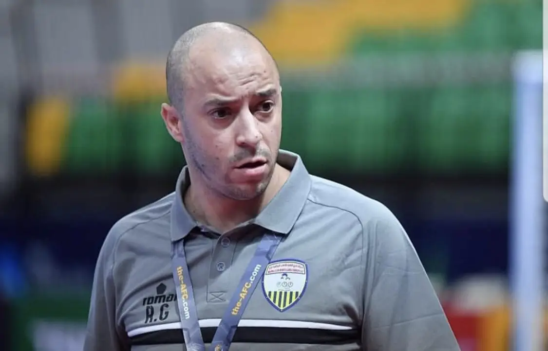 Treinador de futsal, Rui Guimarães.