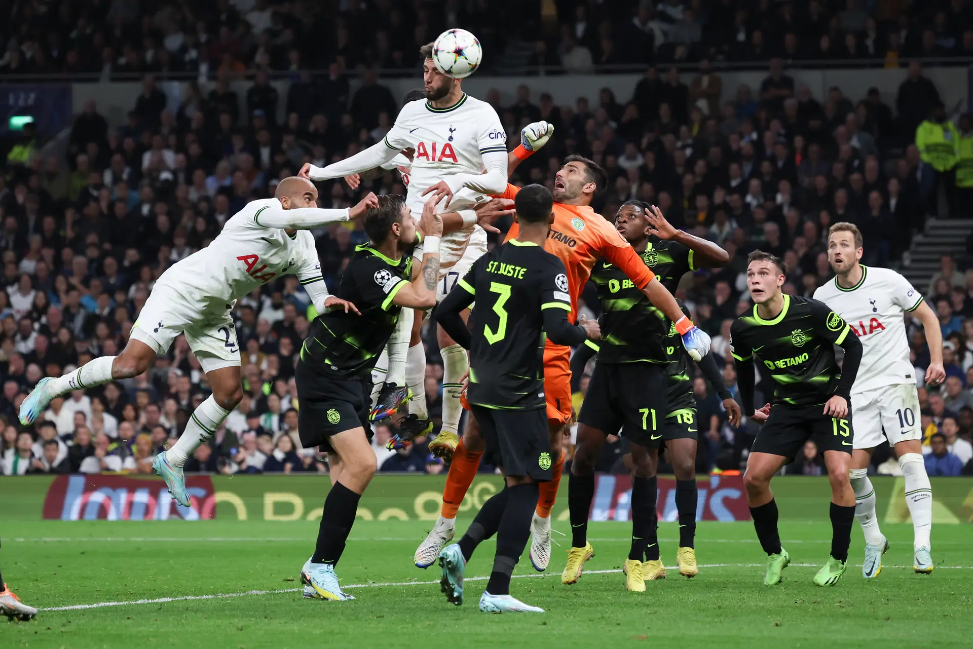 Champions: Sporting empata com o Tottenham e decisão para o apuramento fica adiada