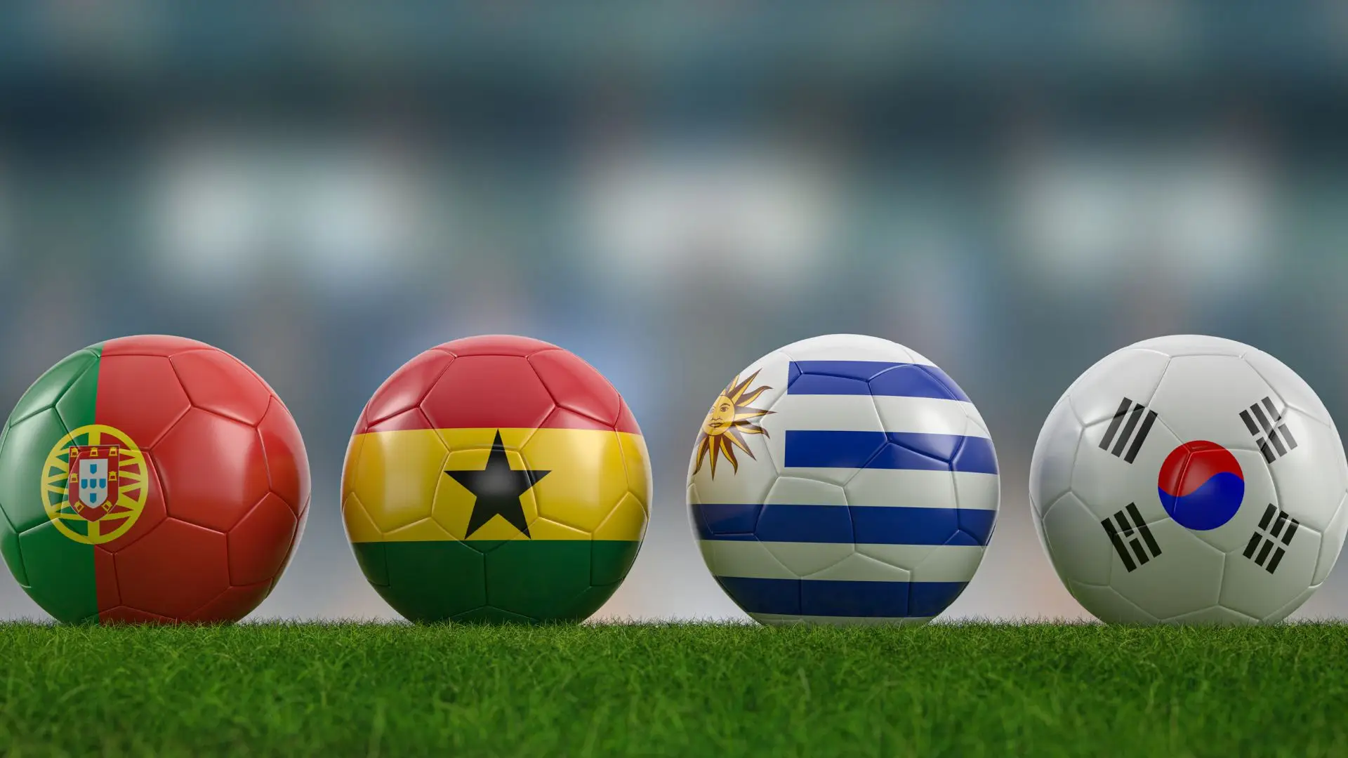 Quem são os adversários de Portugal? Conheça a história do Gana, Uruguai e Coreia do Sul