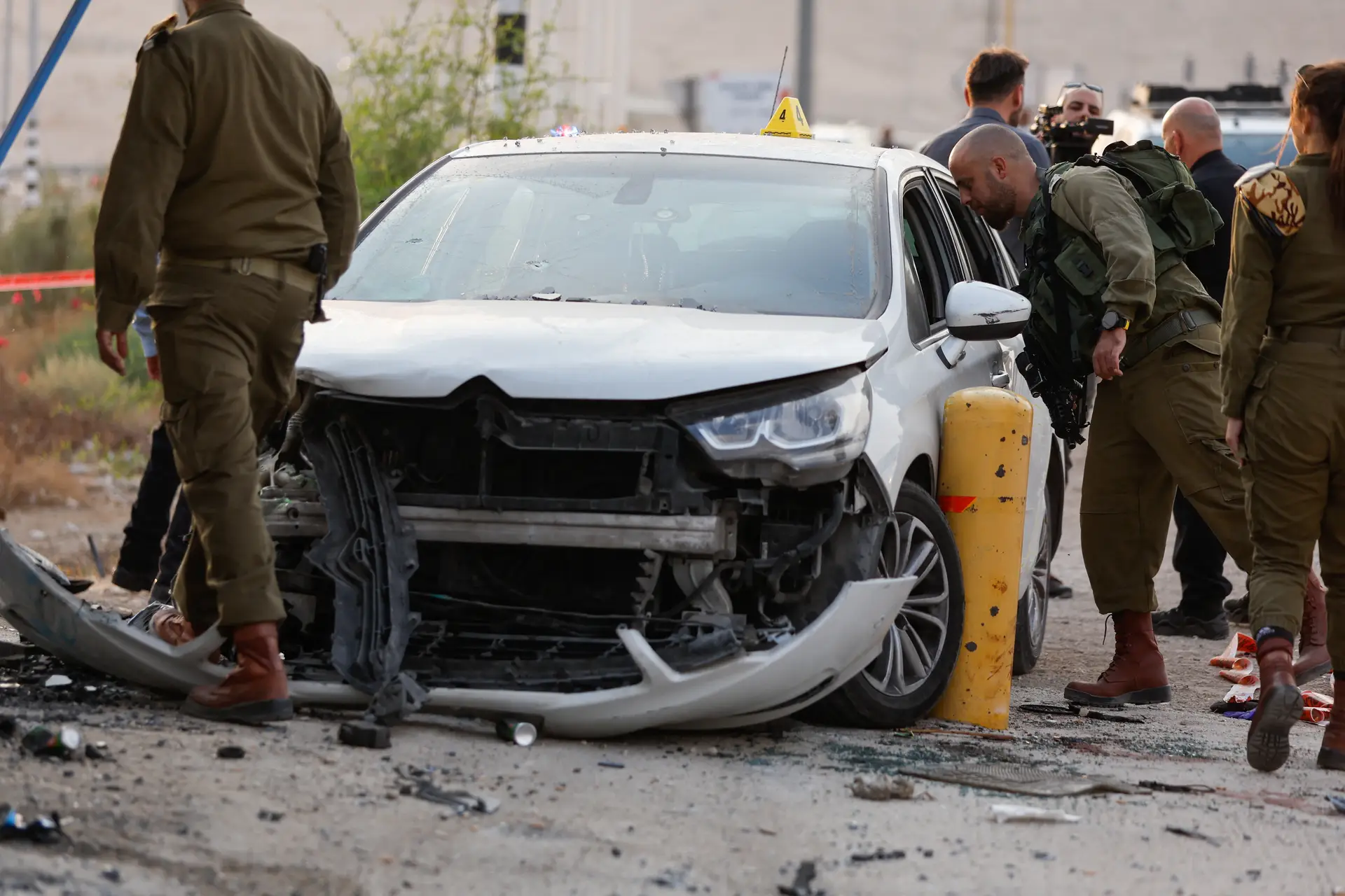 Israelitas matam palestiniano que atropelou soldados na Cisjordânia